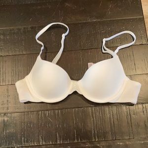 Victoria’s Secret demi bra with convertible straps. 34A